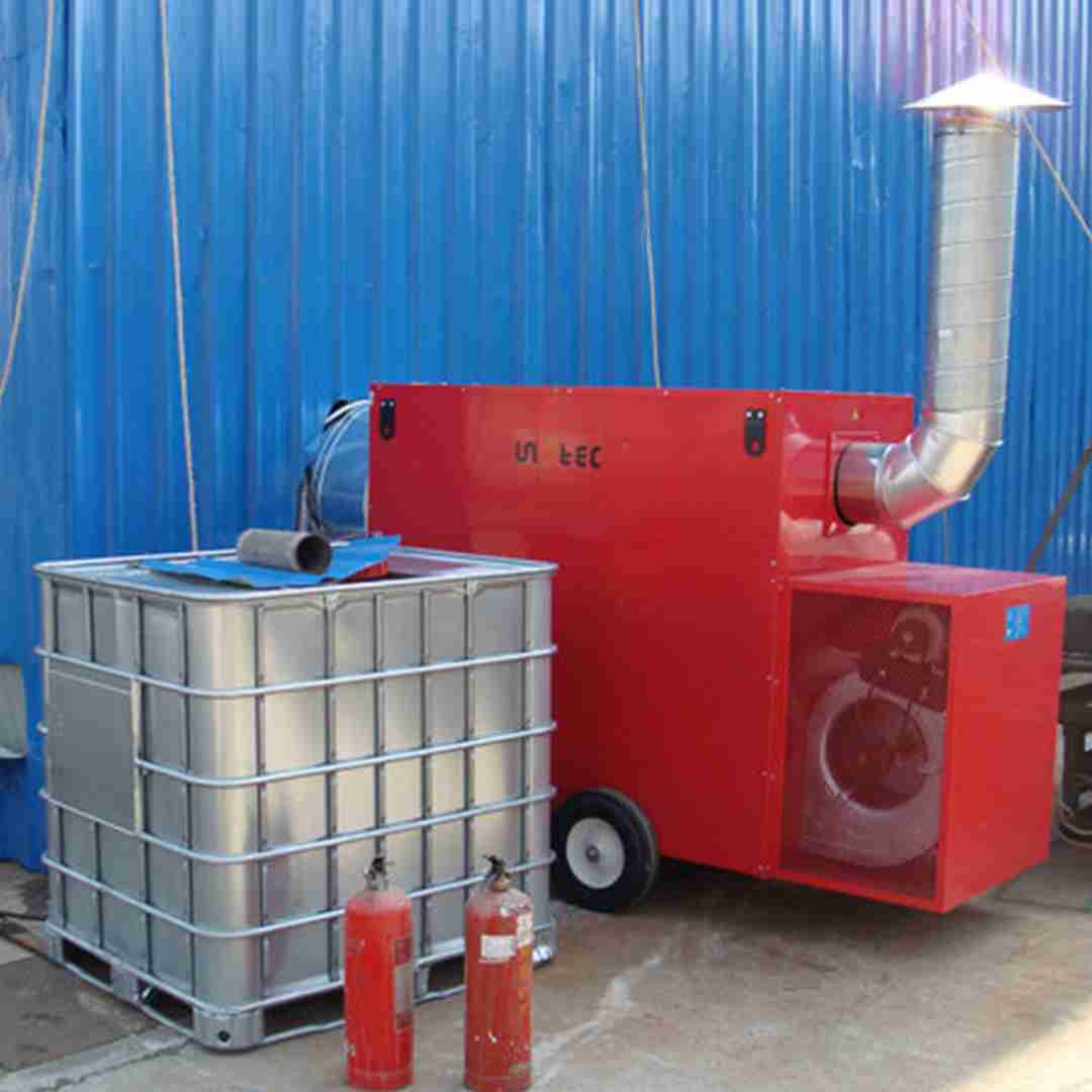  游艇翻新 加熱烘干 永備熱風機 Helios150C燃油間燃熱風機